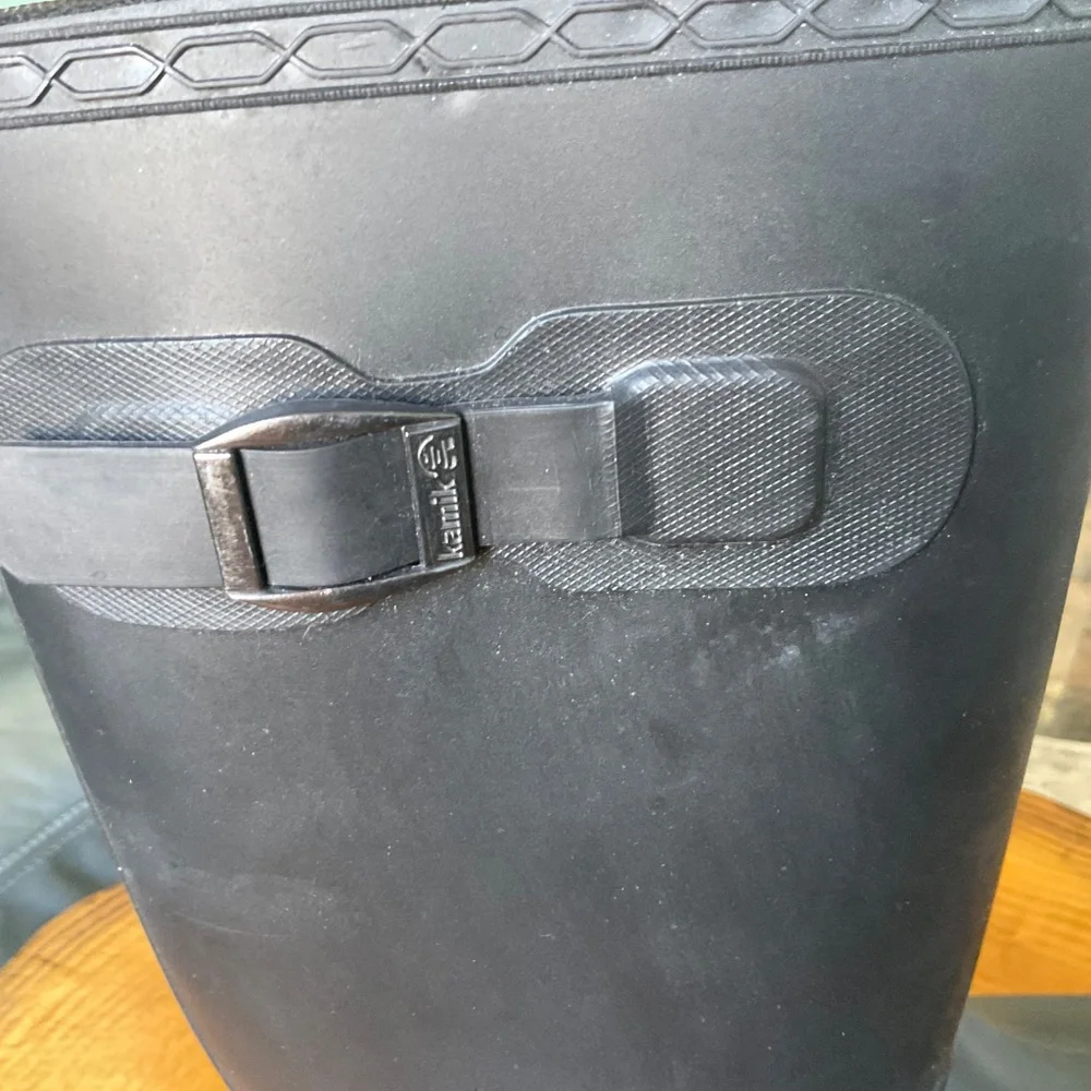 Kamik Black Waterproof Rain Boots - Picture 9 of 13